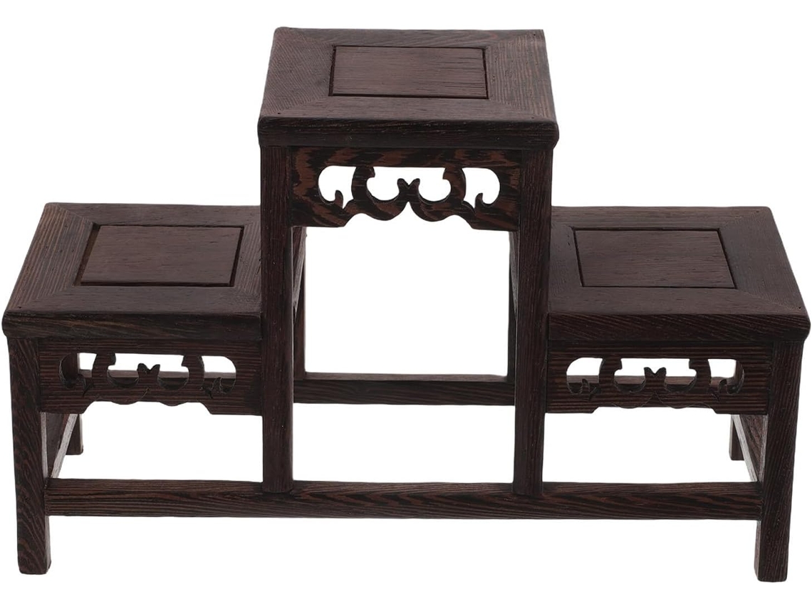 Soporte Para Plantas De Varios Niveles Con 3 Niveles. Uso Versátil Para Organizar Y Exhibir Artículos Decorativos En La