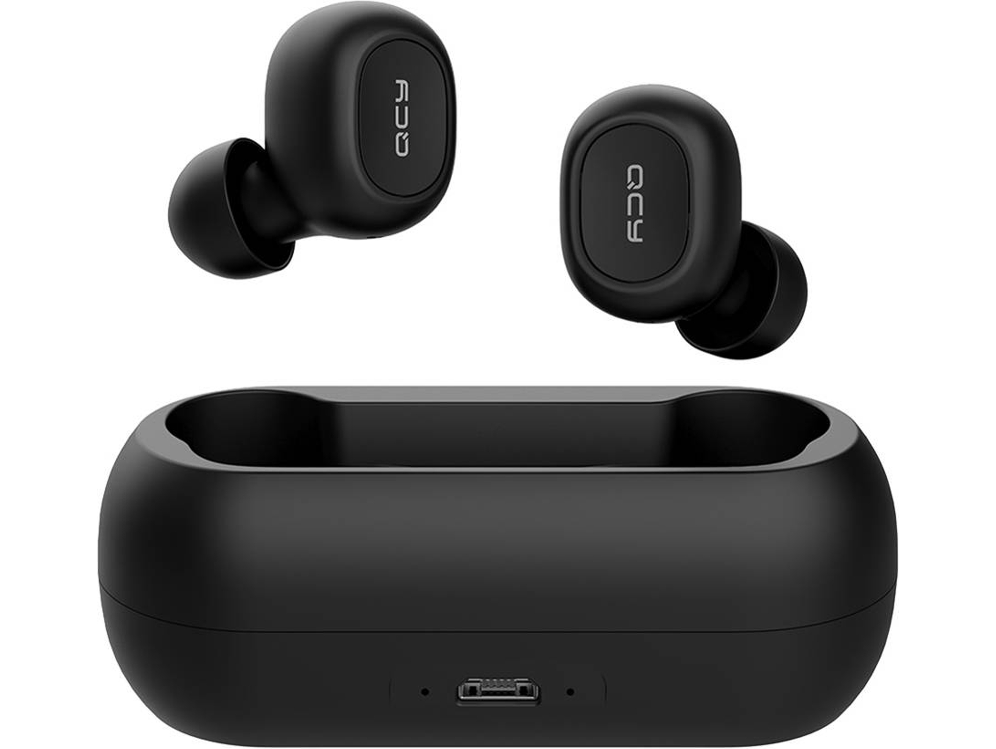 Auriculares Bluetooth True Wireless ANSELF T1C (In Ear - Micrófono - Negro)