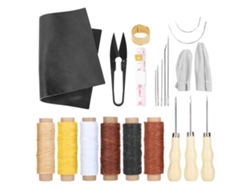 Kit De 22 Piezas Para Coser Y Reparar Cuero - Herramientas Para Manualidades