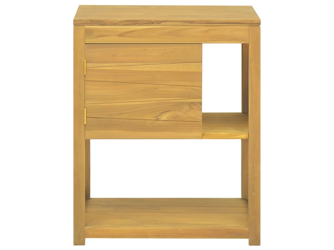 Maison Exclusive - Mueble De Baño Madera Maciza De Teca 60x40x75 Cm