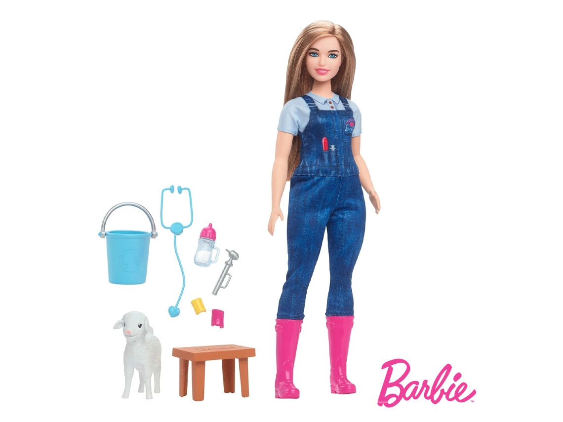 Barbie You Can Be Anything: Veterinaria en la Granja MATTEL