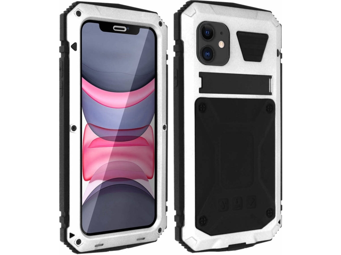 Funda iPhone 11 AVIZAR BACK-TANK-SL-IP11 Plateado