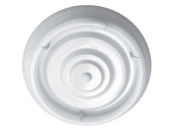 Plafón Circe Redondo con Uña 1Xg10Q T9 Circ. Alt.9Xd.46Cm Blanco FERRIMEX