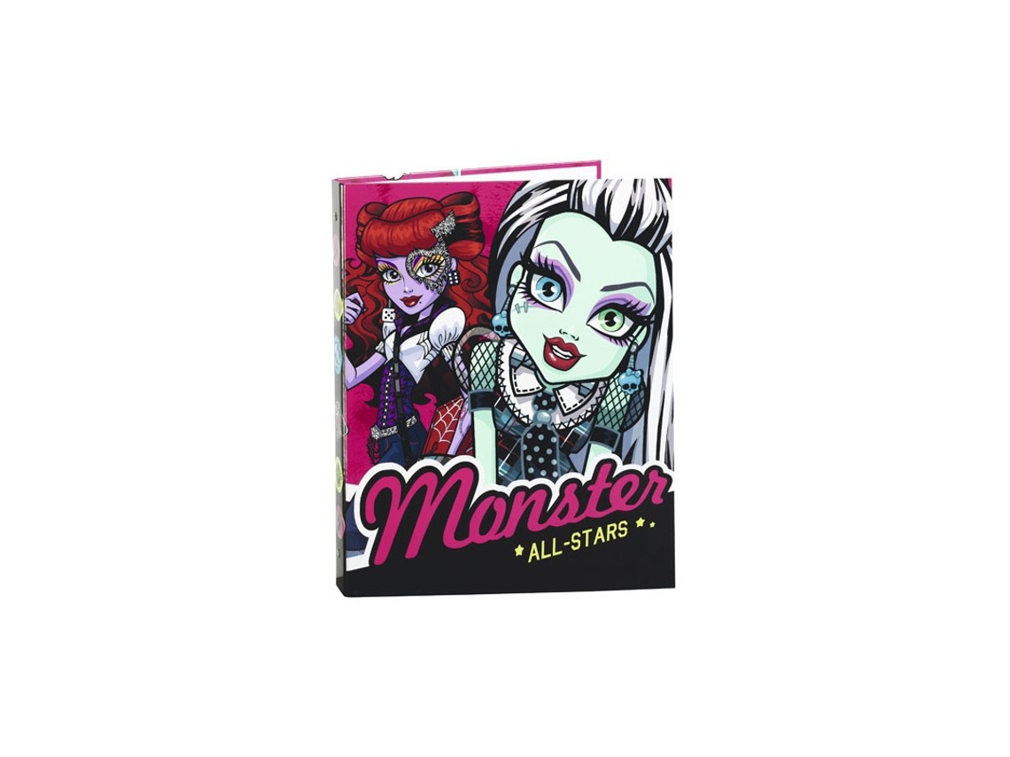 Monster high carpeta folio 4 anillas