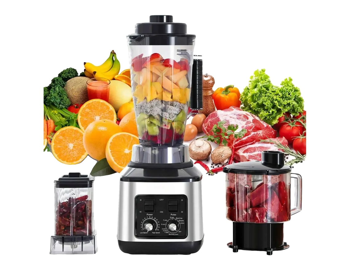 Potente batidora de sobremesa, motor de 9500 W, capacidad de 3 L, 9500 W