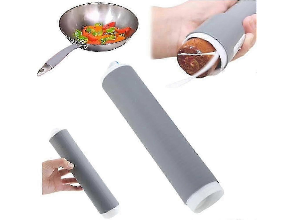 1/2 Funda protectora de silicona antideslizante para mango de sartén de cocina, aislamiento térmico, 25 26s Nostalgia88