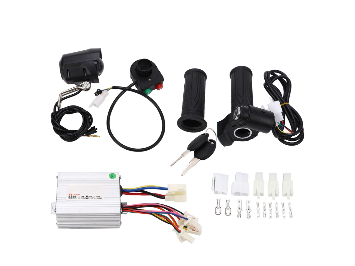 2026-kit Controlador Bicicleta Eléctrica 36v 500w Manejo Sensible Con Mando De Aceleración Para Reparación