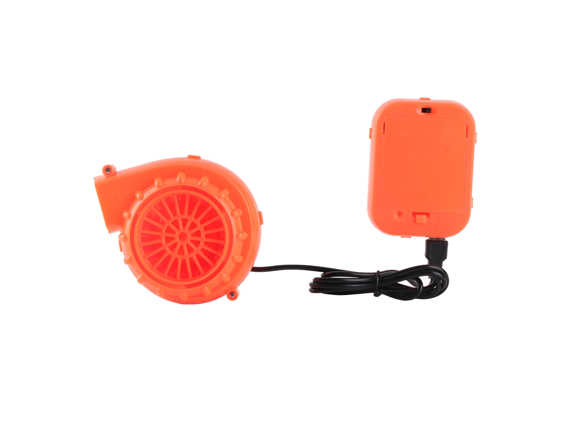 Disfraz inflable de vaquero con batería divertida