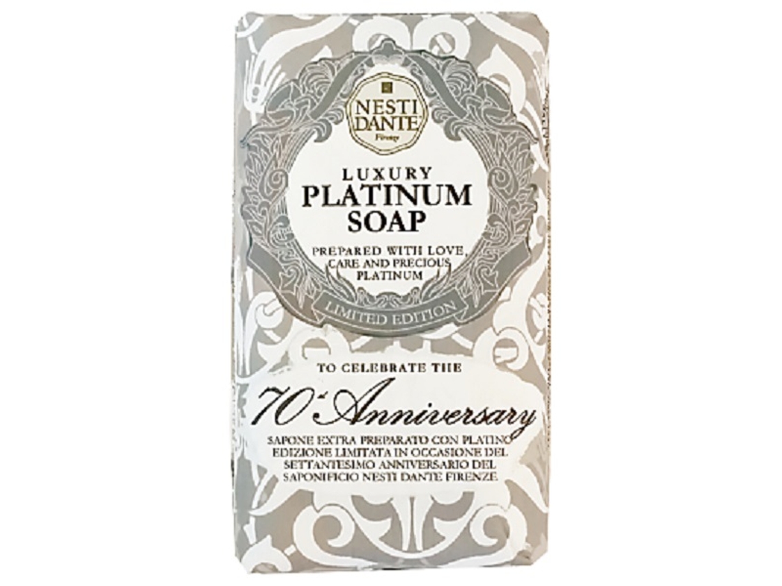 Jabón De Lujo Nesti Dante Platino, 250g