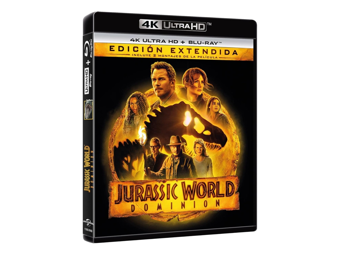 Blu Ray Jurassic World: Dominion 4K Ultra Hd