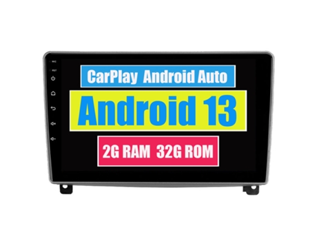 Autoradio Multimedia ROVERONE para Peugeot 407 1 2004 - 2011 CarPlay Android Coche Radio Bluetooth Navegación