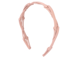 Diadema Plegable Y Retráctil Compacta Para Niñas, Color Rosa.