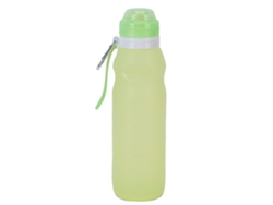 Botella De Agua Colapsable Silicona Plegable Portátil Resistente Para Gimnasio Camping Senderismo Deportes Verde