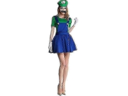 Disfraz De Luigi De Super Mario Para Adultos Y Niños - Regalo Ideal Para Carnaval, Halloween O Fiestas.