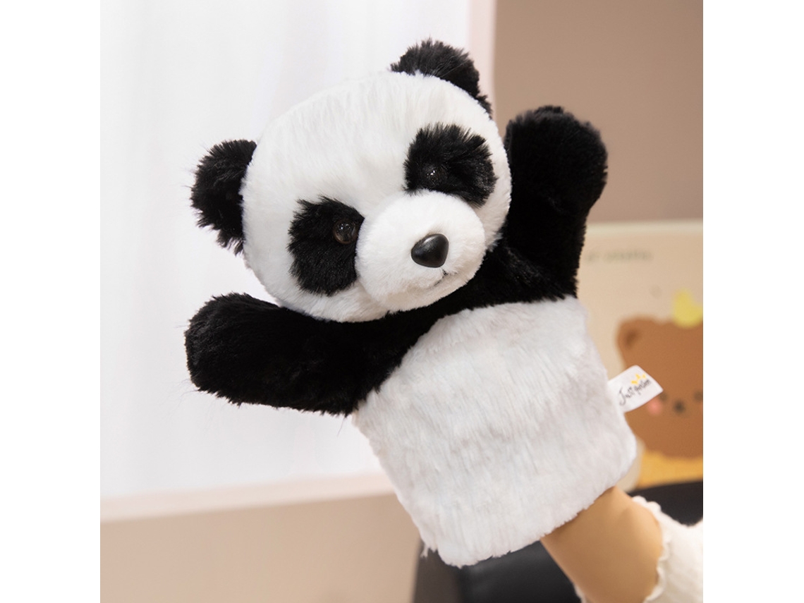 Marioneta de peluche de medio cuerpo de Qz con forma de animales del bosque para enseñanza y presentaciones interactivas - Toro Chaberlu