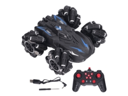 Ats-coche De Control Remoto 2.4g Recargable Con Rotación 360°, Derrape Alto, Stunt Para Niños Mayores De 6 Años, Negro