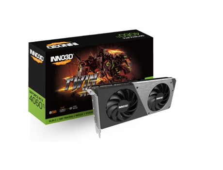 Tarjeta Gráfica INNO3D RTX 4060TI TWIN X2 Geforce RTX 4060 Ti 8 GB RAM