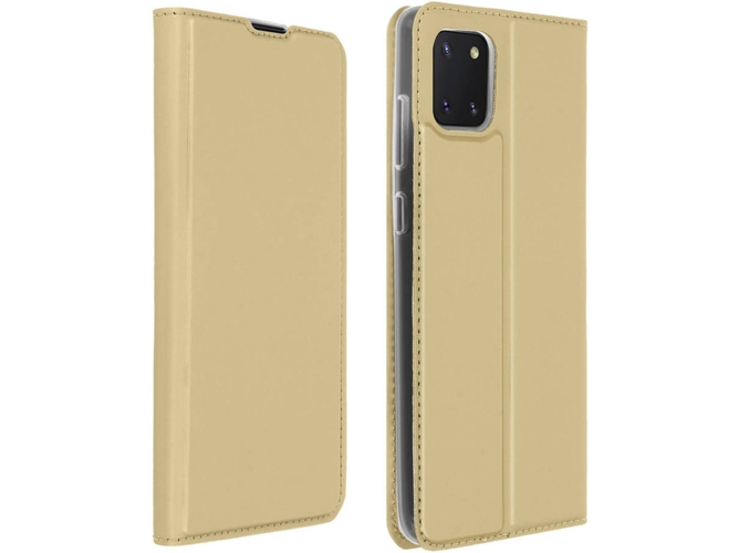 Funda Samsung Galaxy Note 10 Lite AVIZAR Fólio Dorado