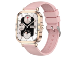Reloj inteligente Hk82 con pantalla cuadrada AMOLED de 1,75 pulgadas y NFC, monitor de salud y correa de silicona para bicicleta eléctrica Ly