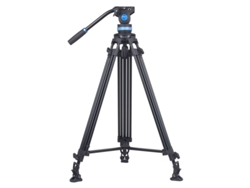Trípode de vídeo de aluminio SIRUI Sh25 con cabezal fluido