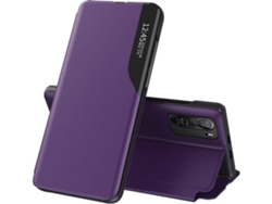 Funda Xiaomi Redmi K40/K40 Pro/K40 Pro Plus/Poco F3 LMOBILE View Elegant (Morado)
