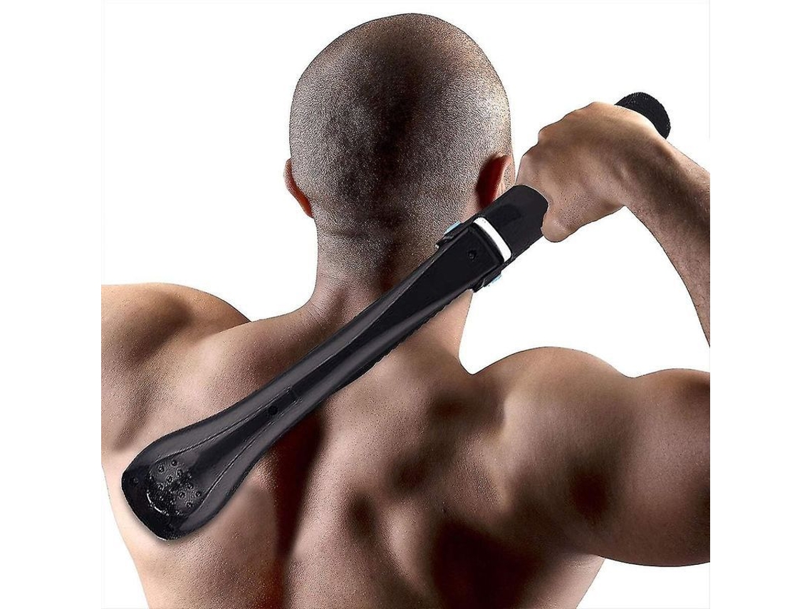 Afeitadora De Espalda Y Cuerpo Para Hombre Con Cabezal Ajustable Y Mango Telescópico