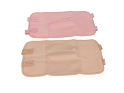 2pcs Envoltório Reutilizável De Óleo De Rícino Macio Para Dormir Com Veludo Hipoalergênico