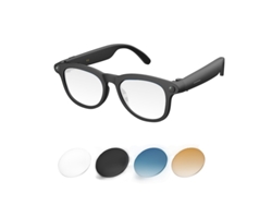Smartglasses Sg70 Con Cámara, Bluetooth V6.0, Wifi, Asistente De Voz Con Ia Y 16 Gb De Almacenamiento (negras)
