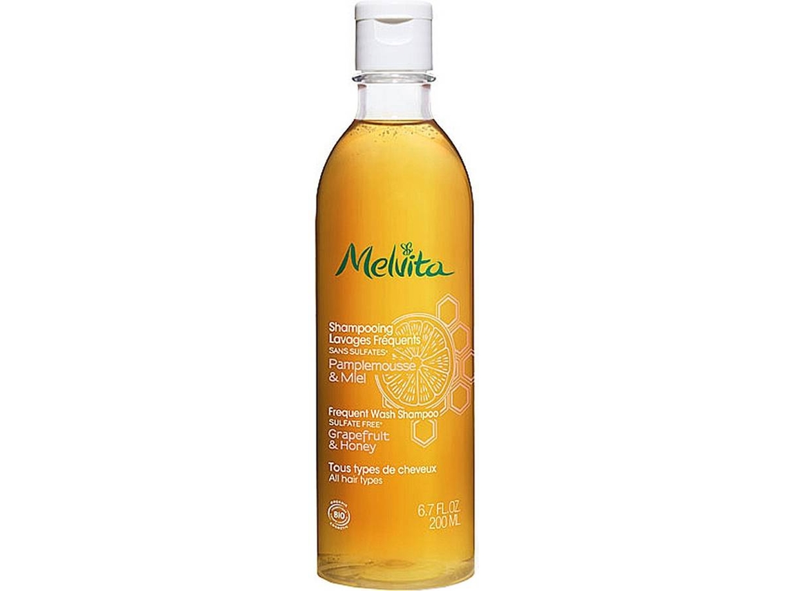 Champú MELVITA Ing Lavages Frecuentes Bio (200 ml)