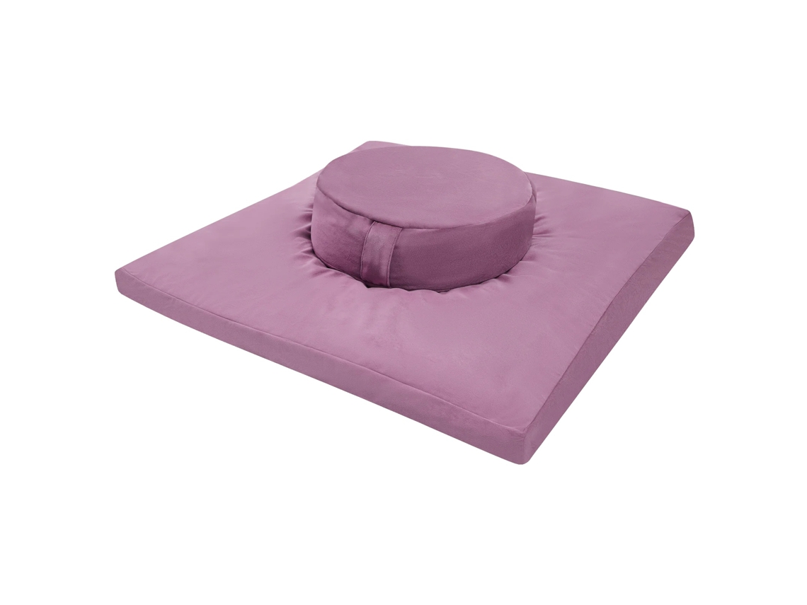 Cojines de meditación, diseño ergonómico, materiales duraderos, morado OEM