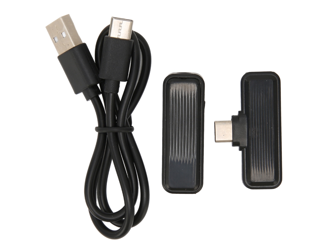 Micrófono De Solapa Inalámbrico 2.4g Con Reducción De Ruido, Recargable Para Grabación De Vídeo Y Transmisión En Directo.