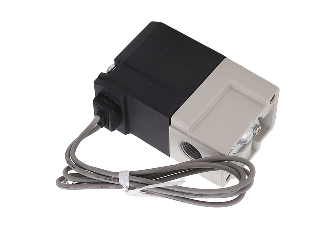 Válvula Solenoide Neumática 2 Posiciones 3 Vías Tipo Smc G1/8 Vacío Ac220v