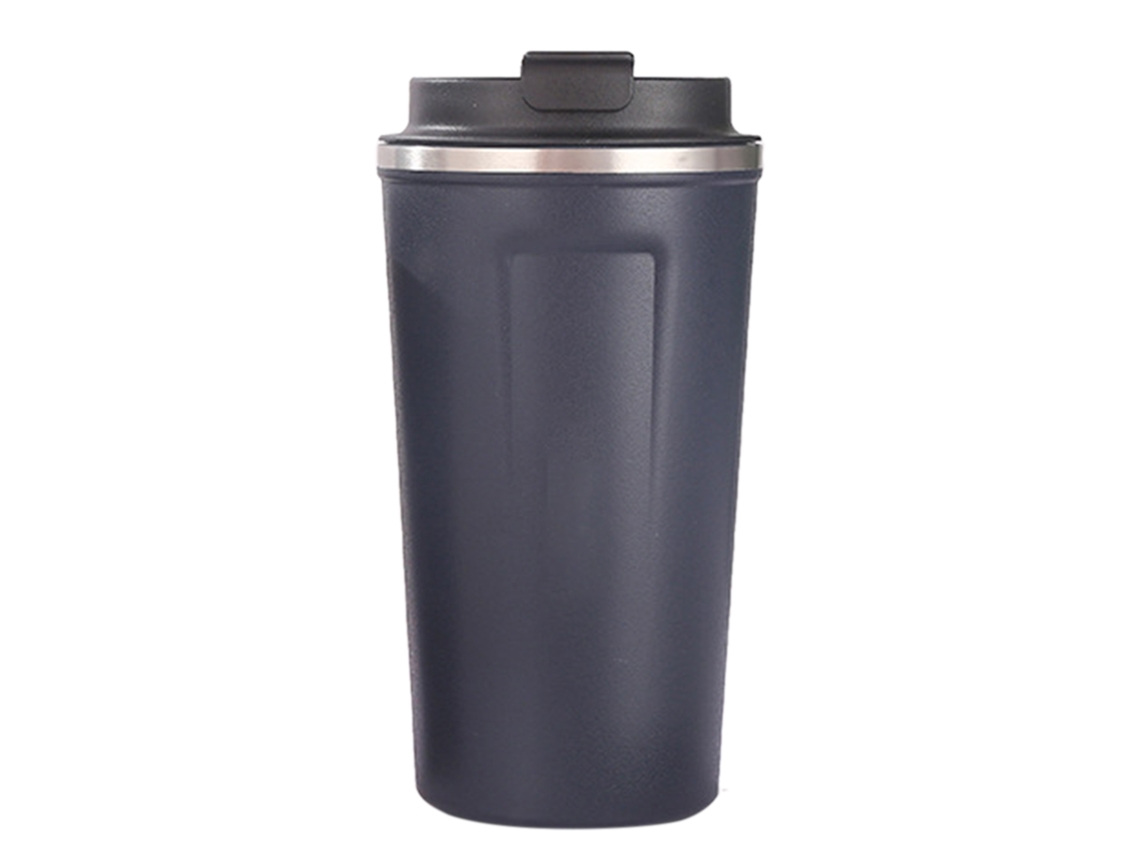 Taza Térmica De Acero Inoxidable 304 Con Tapa De Cierre Seguro, 510 Ml, Portátil Para Café, Uso En La Oficina, Azul.