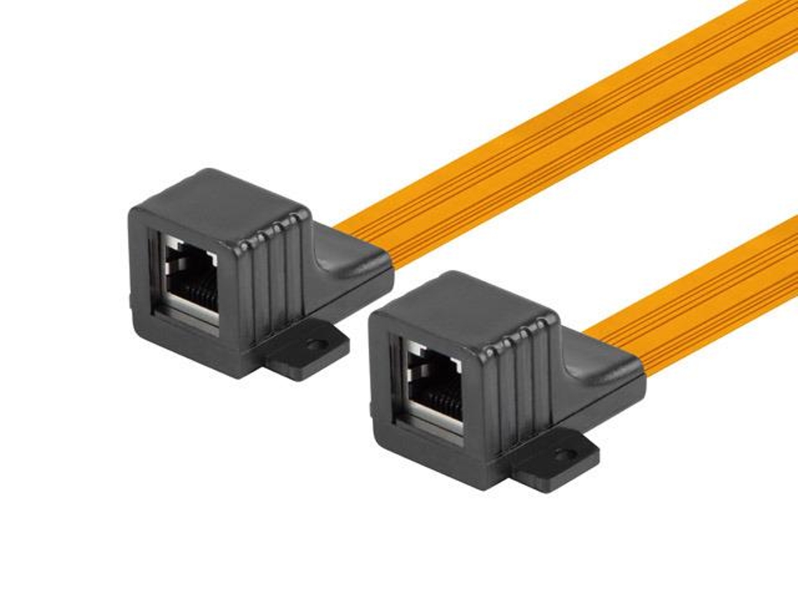 Adaptador Rj45 Lanberg Ads-rj45-rj45-245 Cat 5e Para Ventana 17 Cm