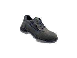 Zapatos De Seguridad Piel Serraje Perforado S1p Metalfree Talla 39 Blackleather