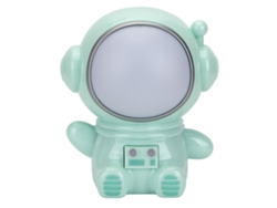 Luz Noturna De Astronauta - Astronauta Com Mudança De Cor Colorida - Verde JEIIBRZUI