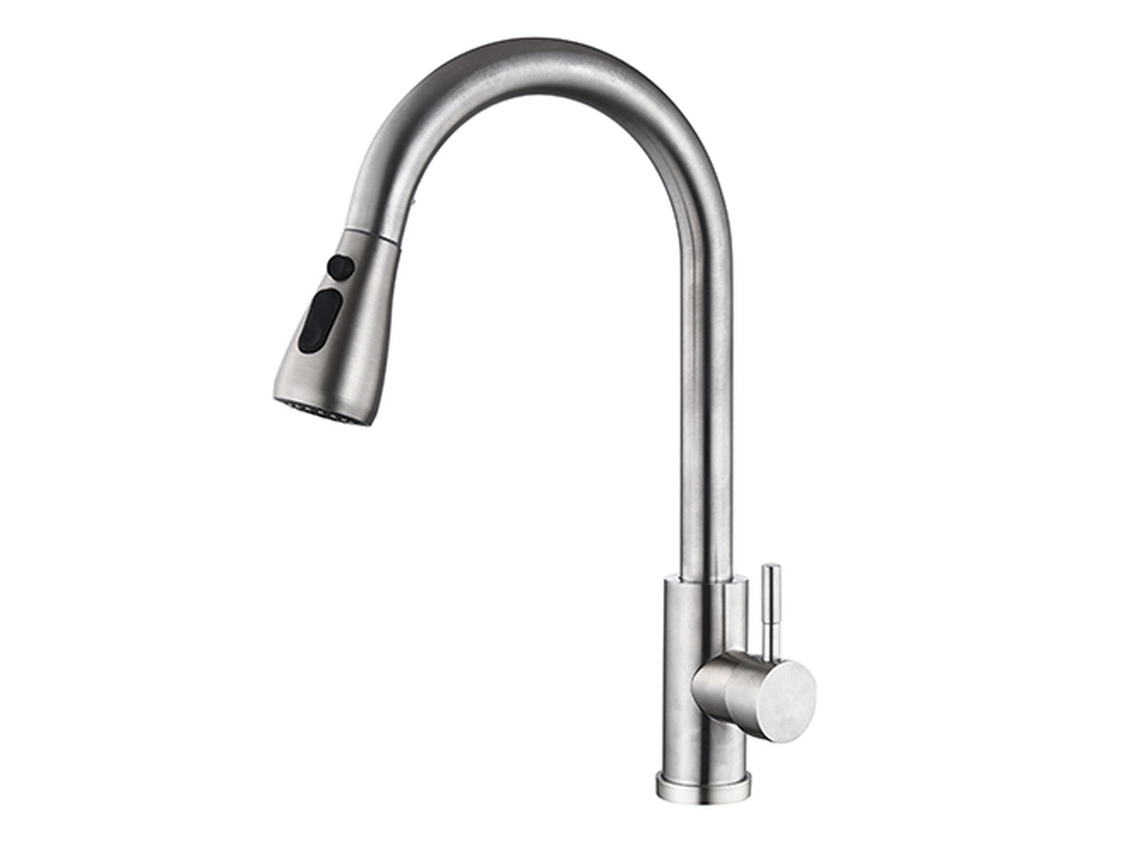 Grifo monomando Fontastock Fskfgc008 (cerámica gris 1/2")
