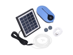 Bomba De Aire Solar Con 3 Velocidades Para Acuario/pecera, Silenciosa, 6v 1.5w