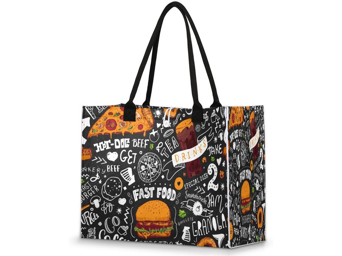 Bolso de hombro Tropicallife con estampado de delfines, 42x17x33 cm
