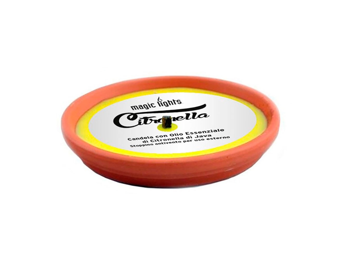 Citronella Hand Candle Terracota Douradomagic Lights