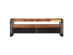 Maison Exclusive - Mueble De Tv De Madera Maciza De Acacia 120x30x40 Cm