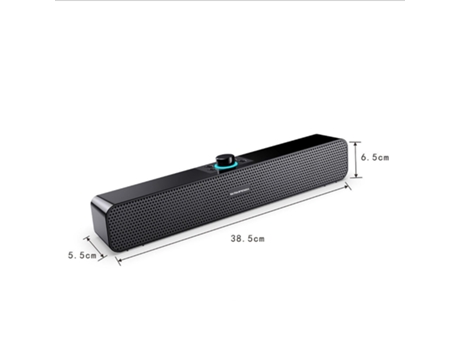 Soundbar Bluetooth Aux Usb Home Theater Surround Bass Stereo