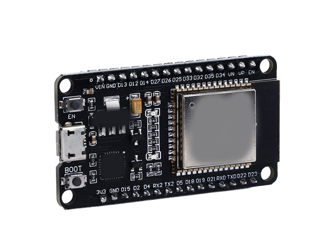 Placa de desenvolvimento Veloriskku ESP32 com Wi-Fi, Bluetooth e controlador CH9102 para modificações DIY.