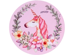 Alfombrilla de ratón redonda y adorable con un diseño único antideslizante, ideal para ordenadores de oficina.