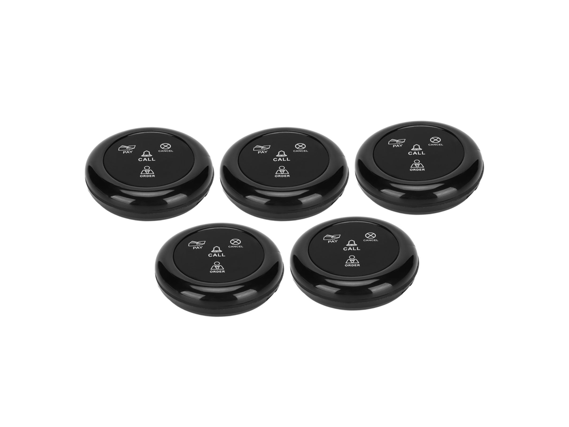 Botones De Llamada De Emergencia Para Buscapersonas Inalámbricos De 433 Mhz, Sistema De Llamada Inteligente Para El Hogar, Restaurante, Cafetería, Ti