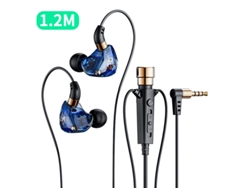 Auriculares De Karaoke (azules, 1,2 M), Micrófono Y Cable De Audio, Cancelación De Ruido Baja, Inalámbricos
