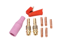 Kit De Accesorios Para Antorcha De Soldadura Tig De Argón Wp 9/20/25: Gatillo, Bujía De Cerámica, Punto De Contacto.