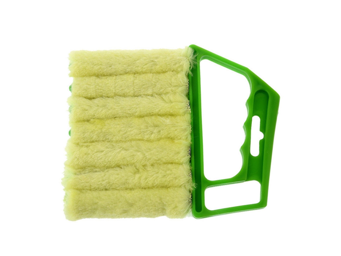 Cepillo Multifuncional Para Limpiar Persianas Y Ranuras, Con Diseño Que No Deja Pelusa, Fabricado En Pp Y Fibra Ecológica.