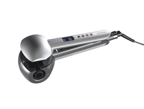 Babyliss C1600E Herramienta de peinado Automático Rizador en caliente Negro Plata 2.5 M