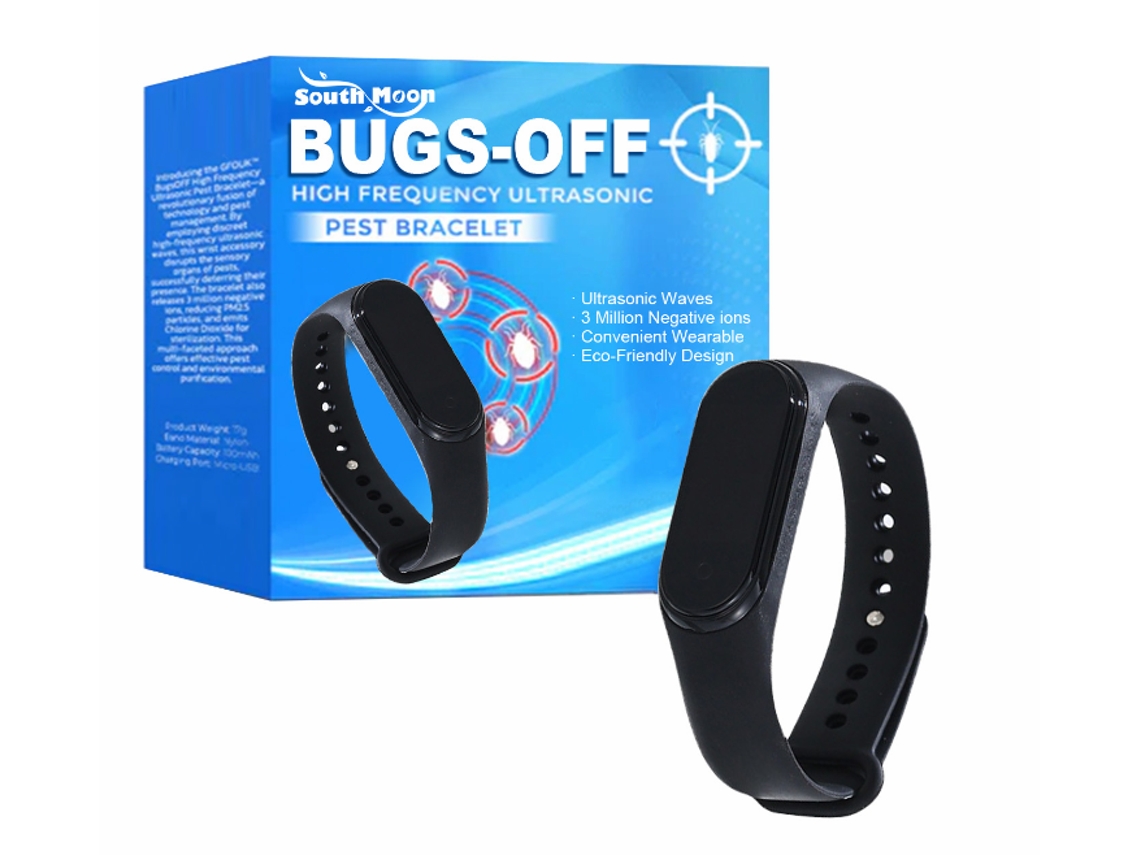 Pulsera repelente de mosquitos
